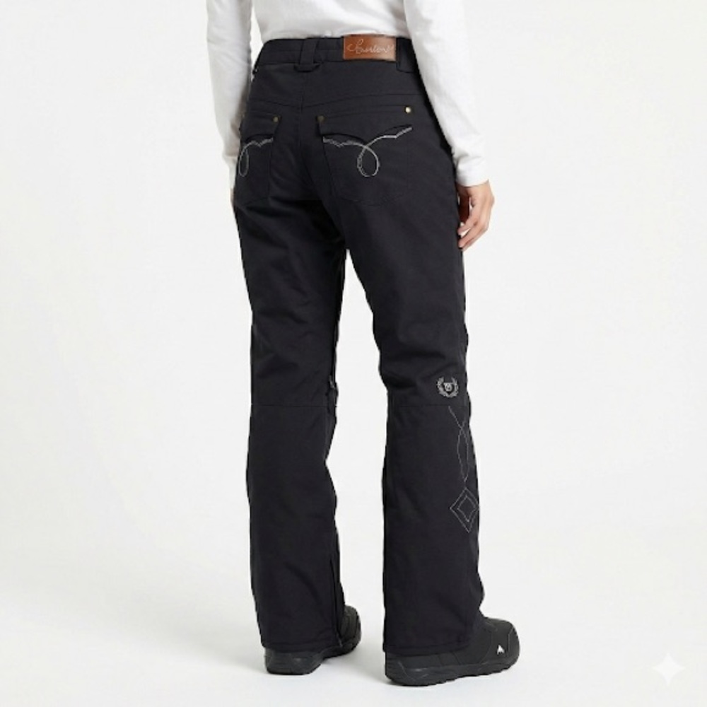 Burton Womens Lucky Insulated Snowboard Pants Black S